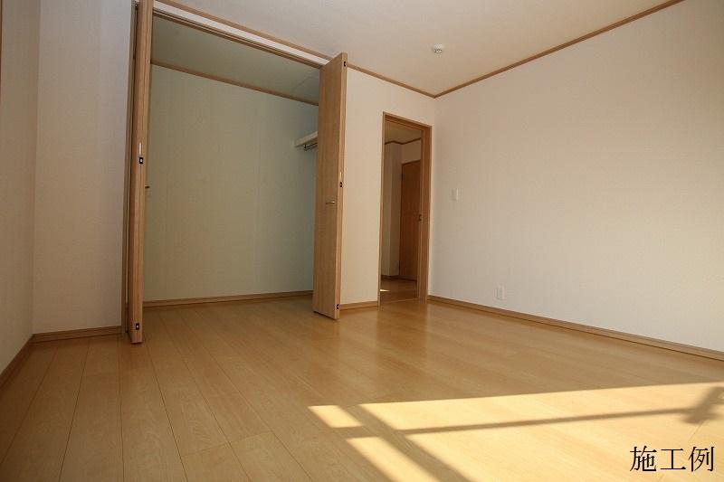 Non-living room. Example of construction