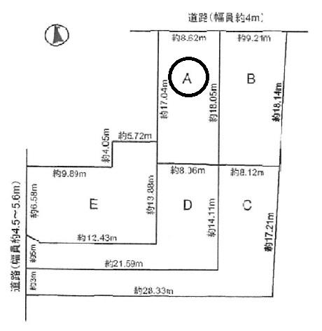 Compartment figure. Land price 21,880,000 yen, Land area 152.13 sq m