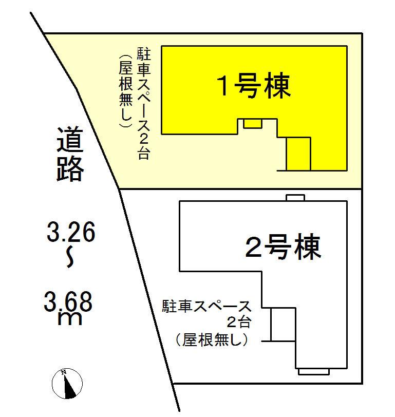 Compartment figure. 29,800,000 yen, 4LDK, Land area 115.71 sq m , Building area 96.48 sq m