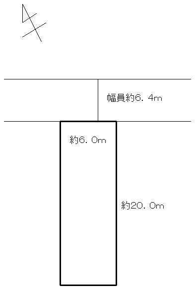 Compartment figure. Land price 19,800,000 yen, Land area 122.56 sq m