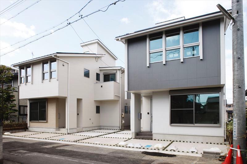 Row appearance photo (A building sales contract settled)  ※ 2013 / 8 / 2 shooting