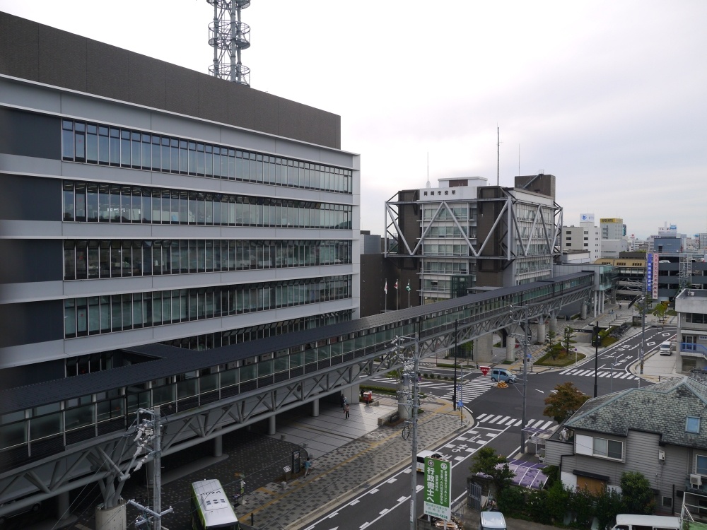 Government office. 4255m Okazaki to City Hall (government office)