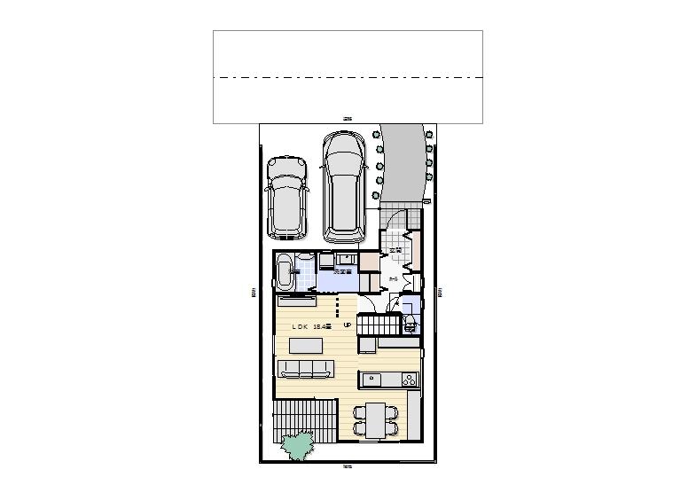 Floor plan. 33,980,000 yen, 4LDK, Land area 110.8 sq m , Building area 100 sq m 1 floor Floor plan