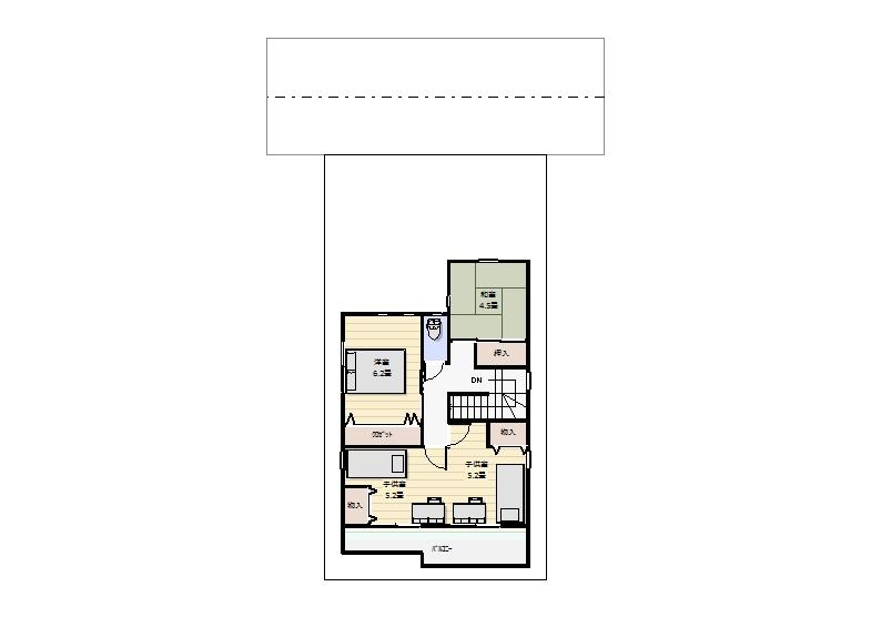 Floor plan. 33,980,000 yen, 4LDK, Land area 110.8 sq m , Building area 100 sq m 2 floor Floor plan