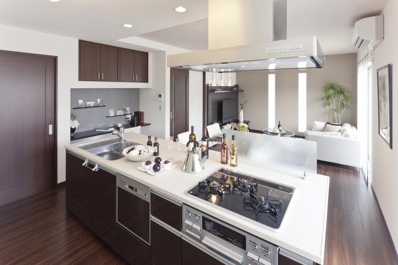 Kitchen. Example of construction