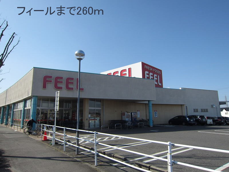 Supermarket. 260m to feel (super)