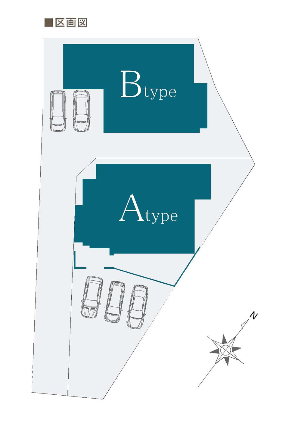 The entire compartment Figure. It is a vast site. 