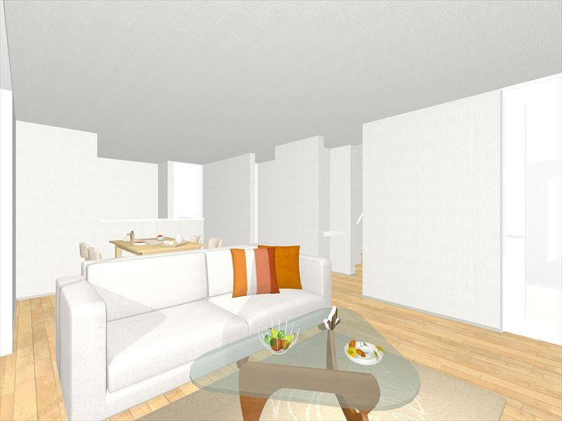Rendering (introspection). Building B living image