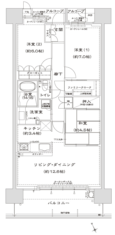 Floor: 3LDK, occupied area: 78.21 sq m, Price: 29,095,000 yen ~ 30,355,000 yen