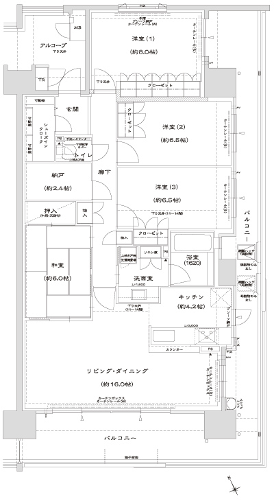 Floor: 4LDK + N, the occupied area: 110.12 sq m, Price: 40,185,000 yen ~ 44,595,000 yen