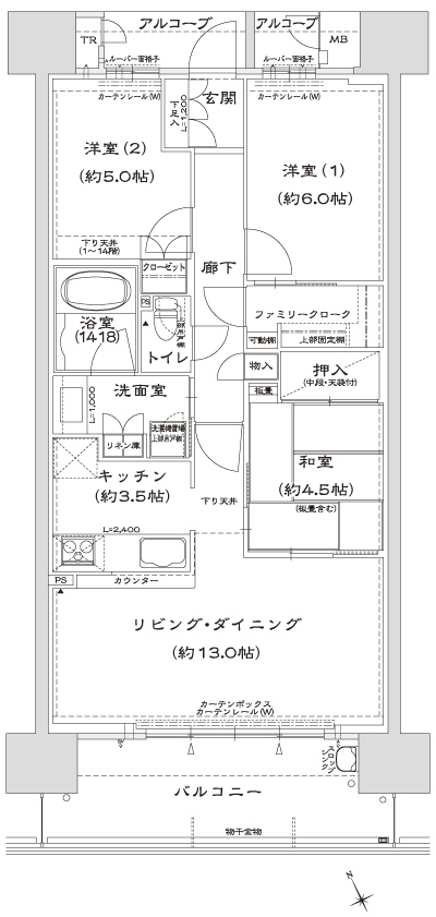 Floor: 3LDK, occupied area: 73.04 sq m, Price: 24,980,000 yen ~ 28,110,000 yen