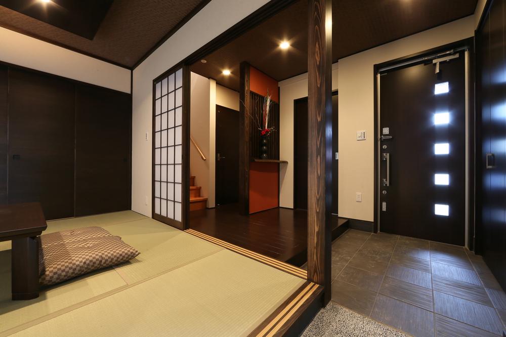 Other introspection. Entrance hall of the Japanese taste. The coziness was conscious. 