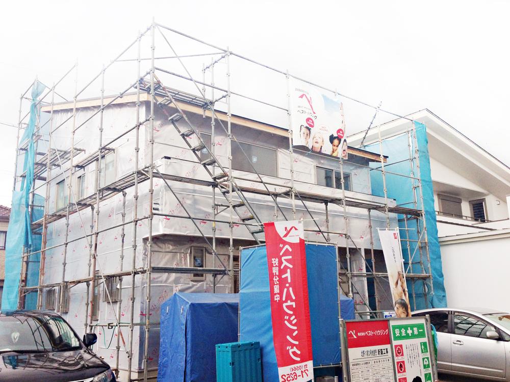 Local appearance photo. D Building Photo under construction (December 2013) Shooting