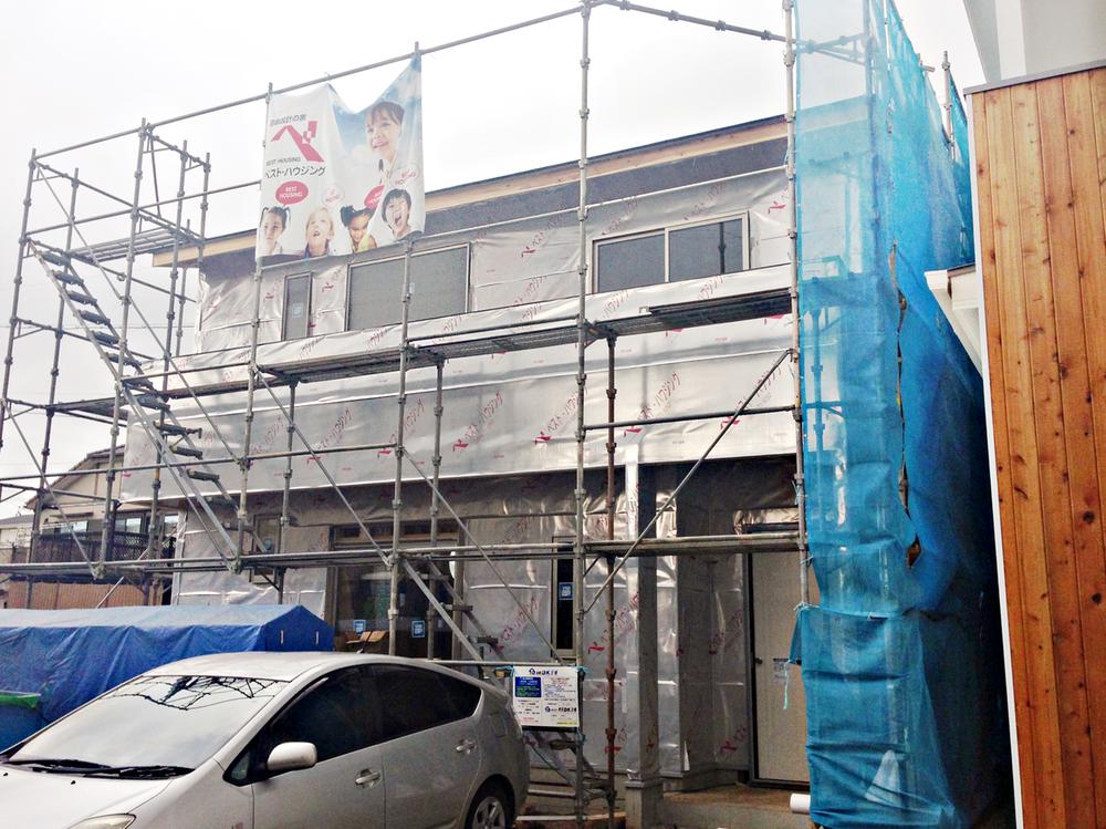 Local appearance photo. D Building Photo under construction (December 2012) Shooting