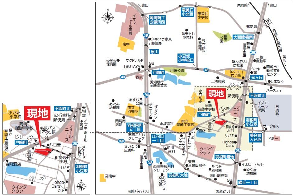 Local guide map