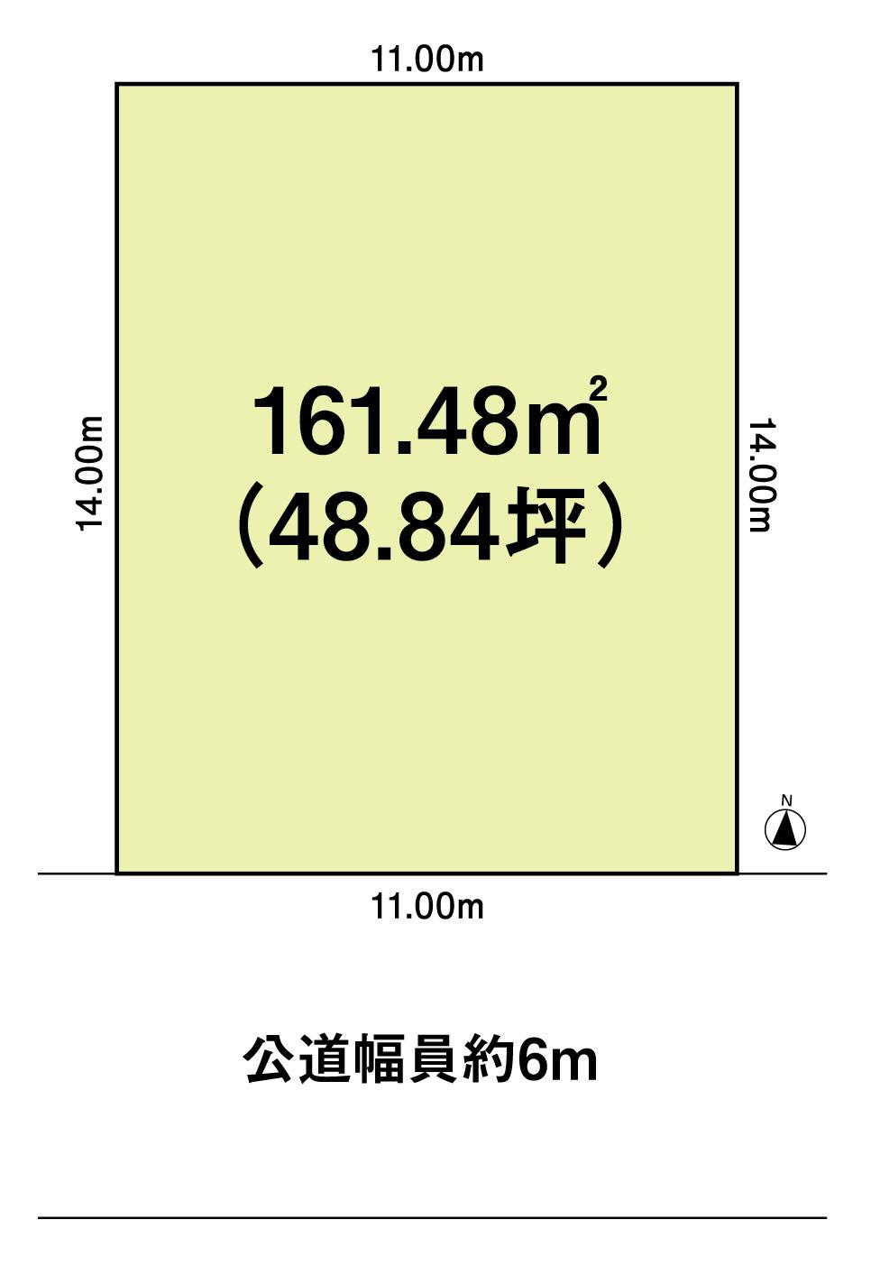 Compartment figure. 21,400,000 yen, 3DK, Land area 161.48 sq m , Building area 73.02 sq m
