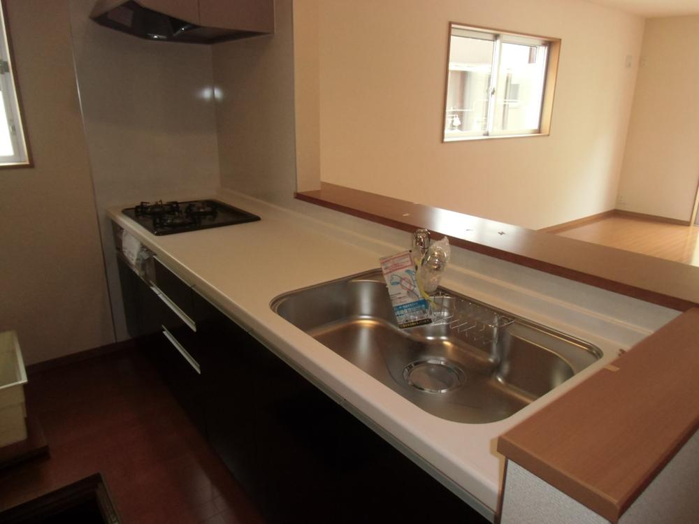 Kitchen. Three-necked stove Face-to-face kitchen