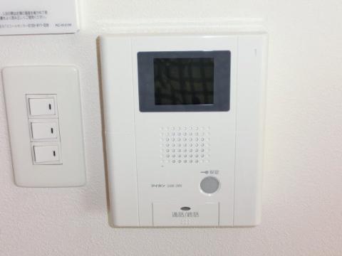 Security. Intercom with a camera