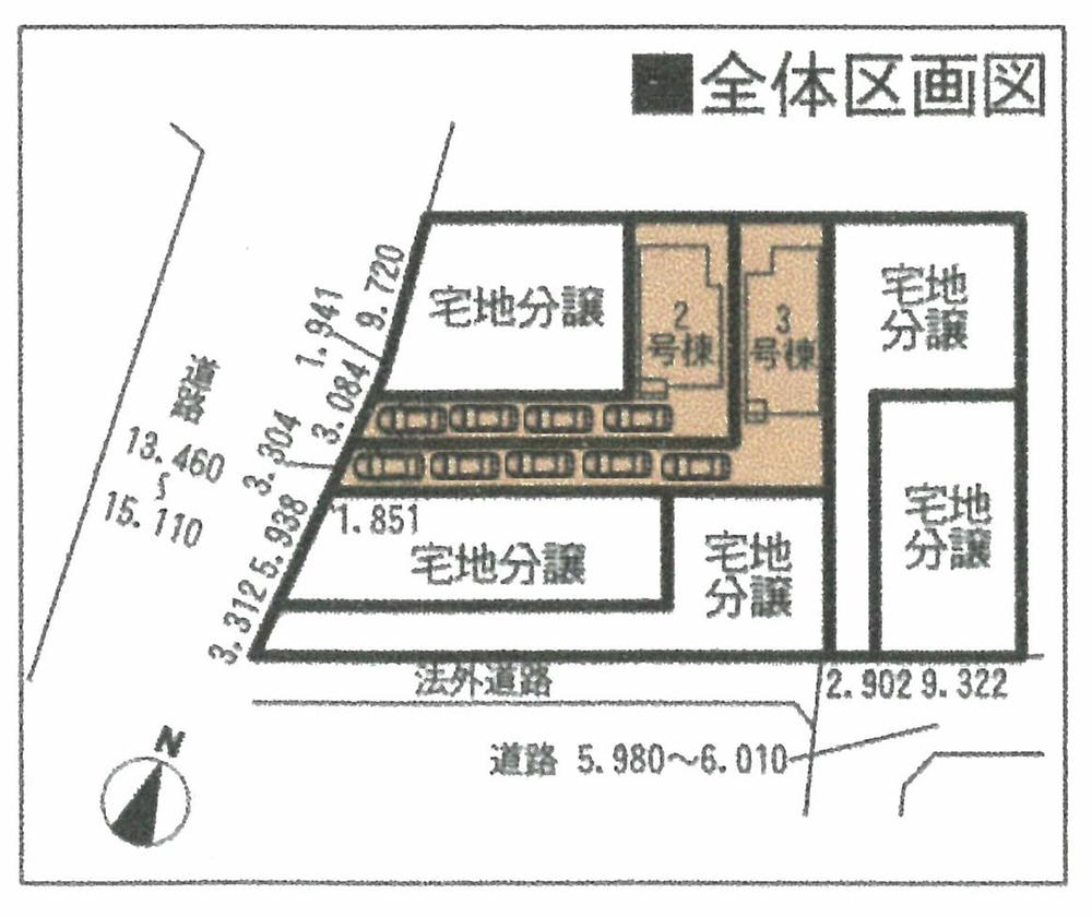 The entire compartment Figure.  ◆ Parking more than two ◆ Abundant storage mortgage!  ◆ Sunny! With wide balcony! Popular face-to-face kitchen! ! ! 