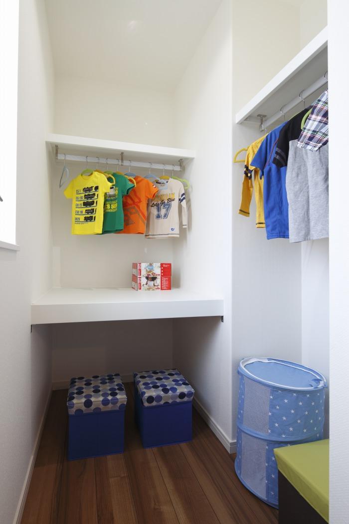 Receipt. Toy also neat storage in walking closet in the nursery. 