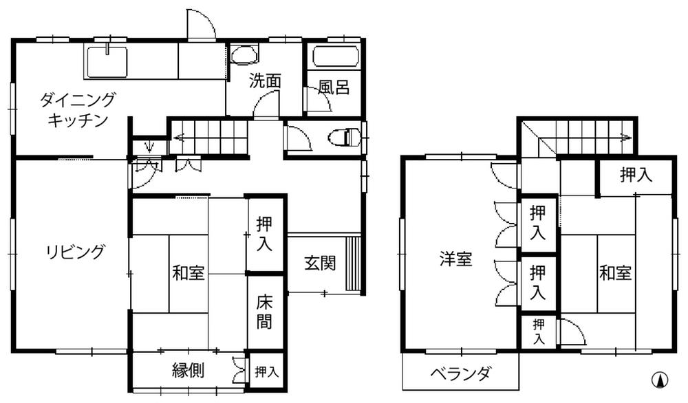 Floor plan. 21 million yen, 3LDK, Land area 387.12 sq m , Building area 97.52 sq m