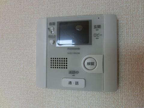 Security. Intercom with a camera