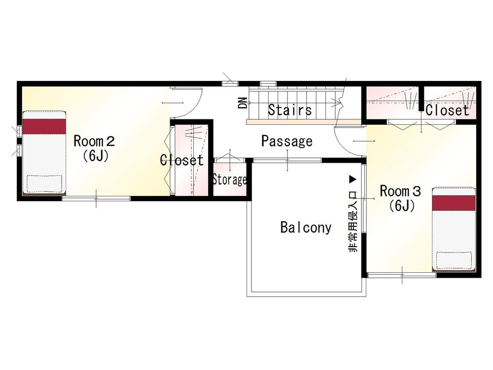 Floor plan. 29,800,000 yen, 4LDK, Land area 89.58 sq m , It becomes the floor plan of the building area 109.32 sq m 3 floor. 