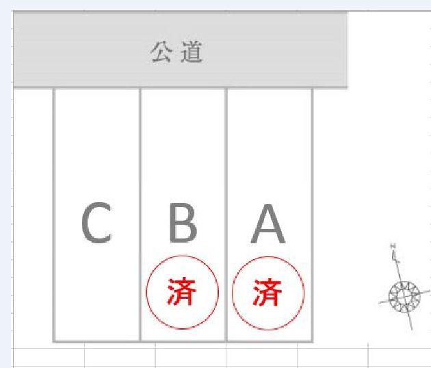 Compartment figure. Land price 21 million yen, Land area 153.32 sq m