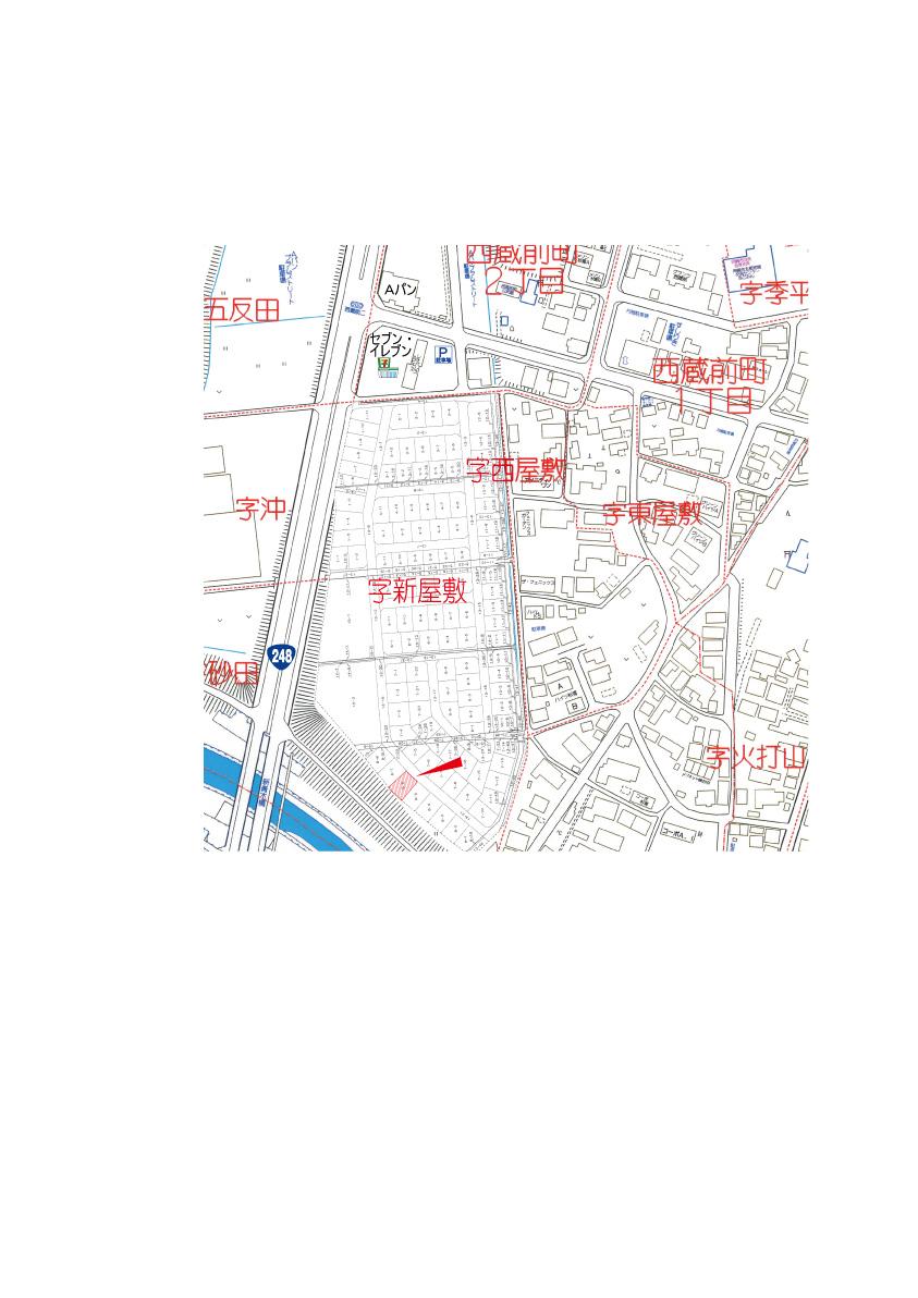 Local guide map. Wide-area map