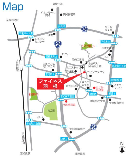 Local guide map