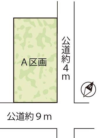 Compartment figure. Land price 24,800,000 yen, Land area 224.9 sq m