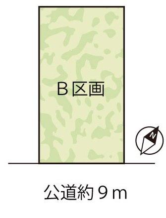 Compartment figure. Land price 23.8 million yen, Land area 223.64 sq m