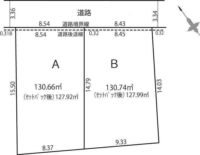 The entire compartment Figure. Local two-compartment sectioning view