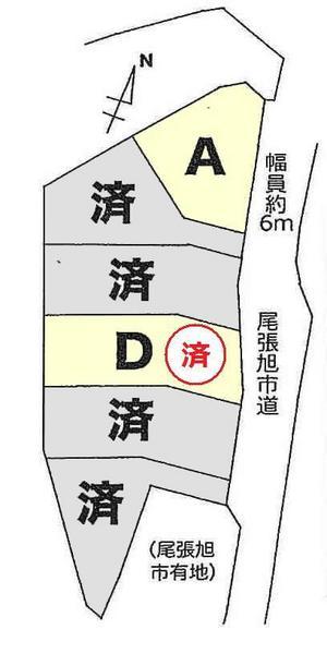 Compartment figure. Land price 18.9 million yen, Land area 169.05 sq m