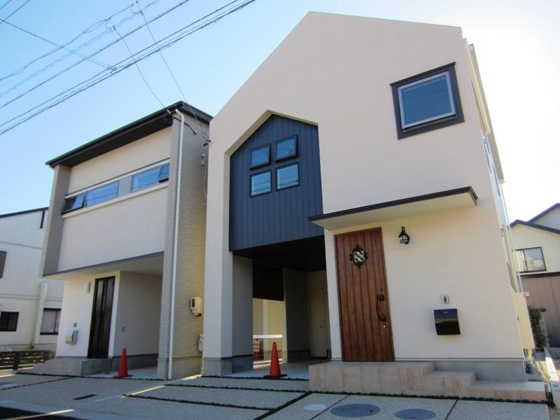 Local appearance photo. Right (B Building) left (C Building)