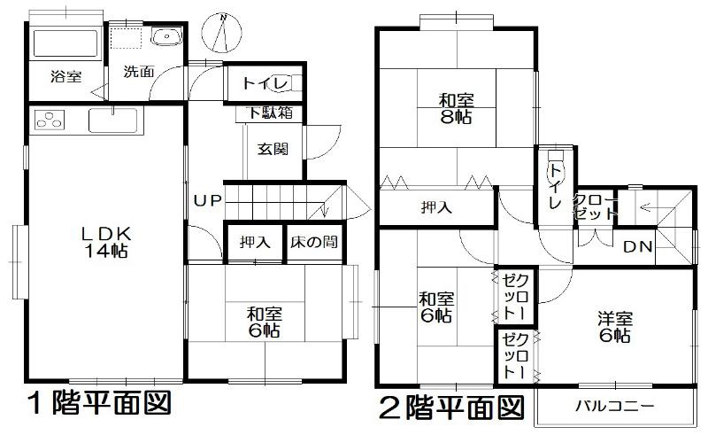 Floor plan. 17,900,000 yen, 4LDK, Land area 149.74 sq m , Building area 101.02 sq m