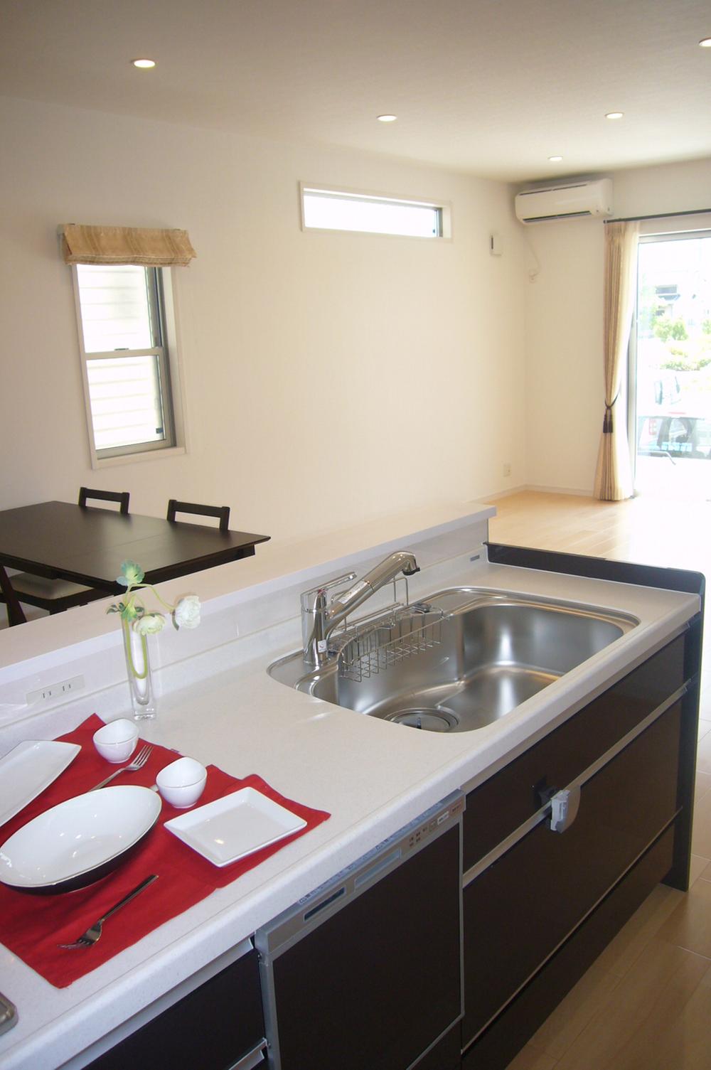 Kitchen. Dishwasher with a kitchen