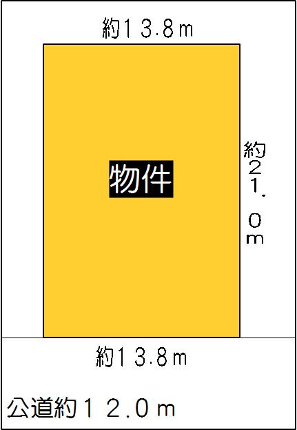 Compartment figure. Land price 37,600,000 yen, Land area 290.94 sq m