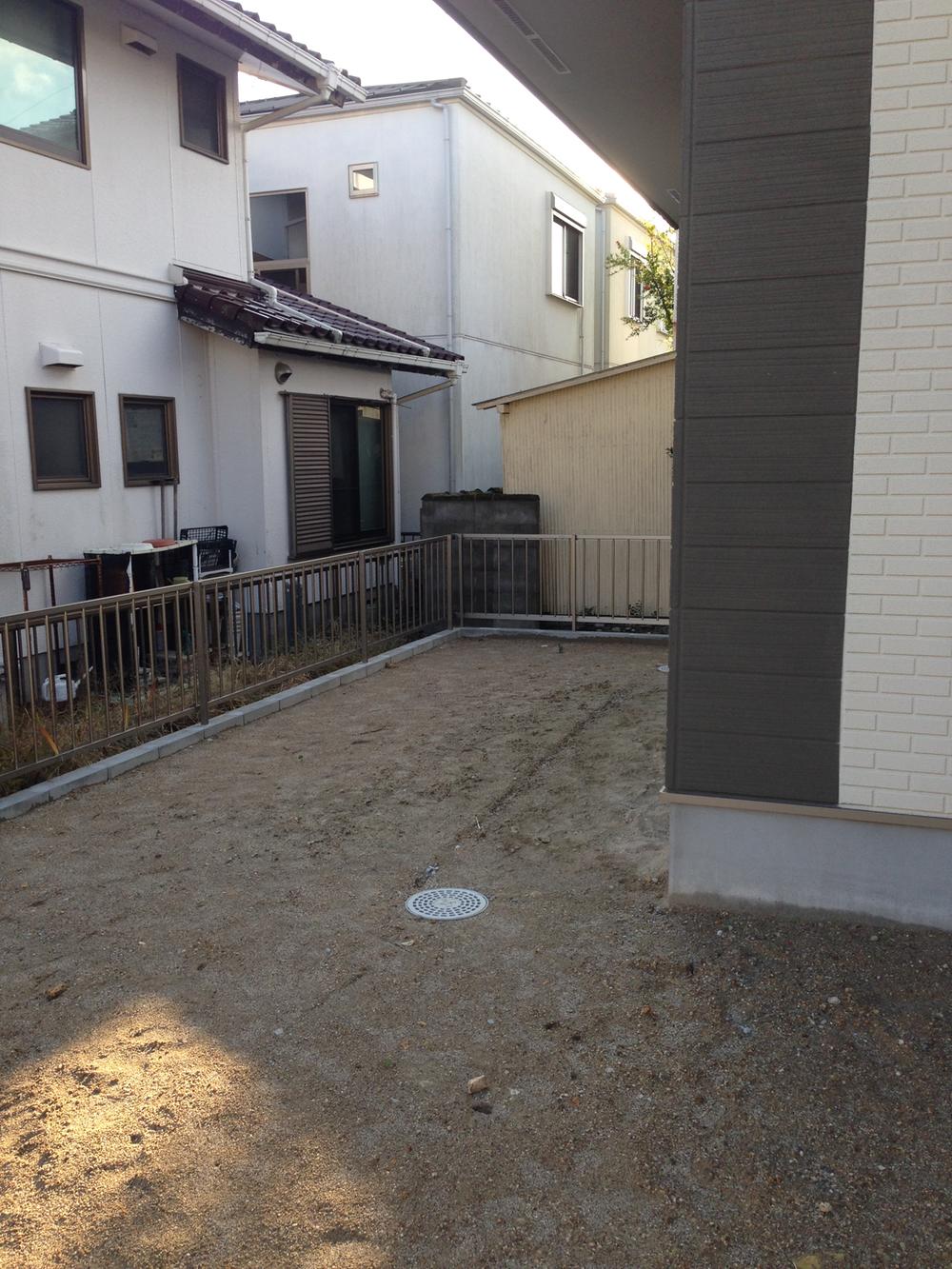 Garden. South side of the large garden. 