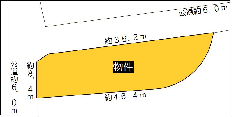 Compartment figure. Land price 47,800,000 yen, Land area 457.14 sq m