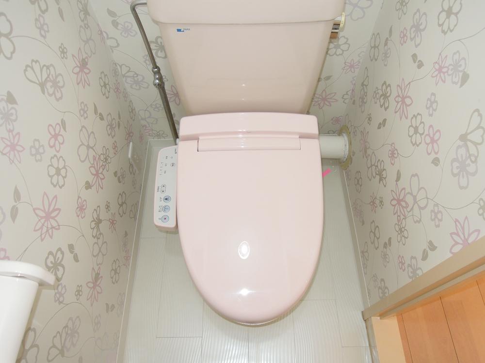 Toilet. Bidet was replaced with a new one.
