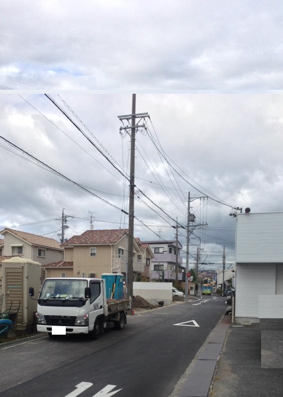 Local photos, including front road. South road 5.95 ~ There 5.97m. 