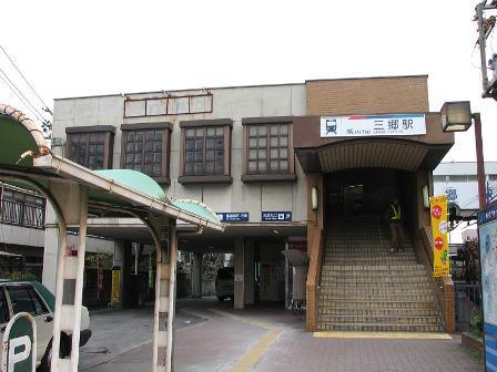 route map. Setosen Meitetsu "Misato" station