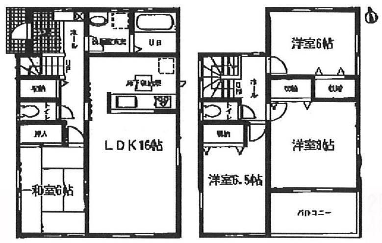 Floor plan. 32,800,000 yen, 4LDK, Land area 138.44 sq m , Building area 138.44 sq m