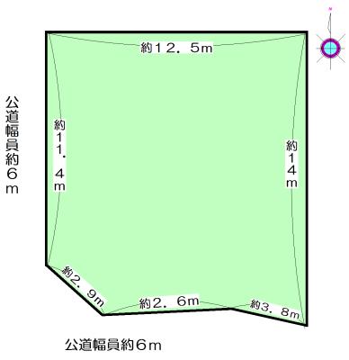 Compartment figure. Land price 16.6 million yen, No land area 166 sq m building conditions