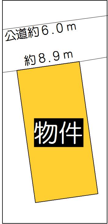 Compartment figure. Land price 9.45 million yen, Land area 170.31 sq m