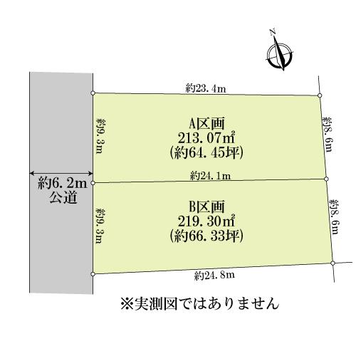 Compartment figure. Land price 14 million yen, Land area 219.3 sq m