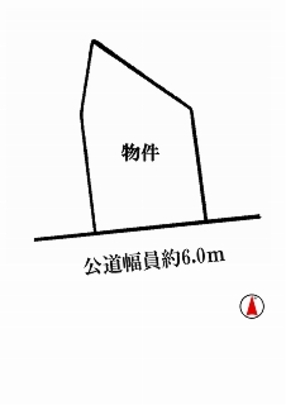 Compartment figure. Land price 4.9 million yen, Land area 152 sq m