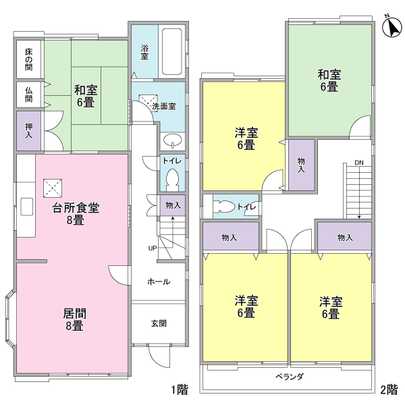 Floor plan. Floor plan is more than 6 quires 5LDK type all room.