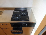 Kitchen. Two-burner stove